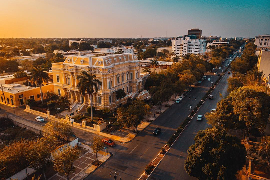 Merida Paseo Montejo Avenue. Credits: Top Yucatan